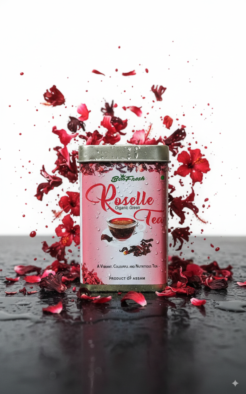 BonFresh Roselle Organic Green Tea