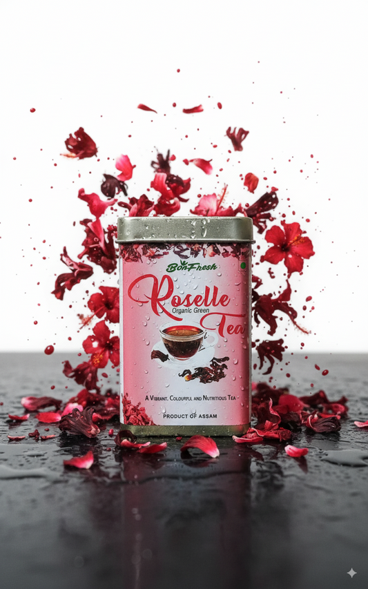BonFresh Roselle Organic Green Tea