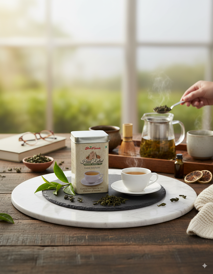 Bon Fresh Hand Rolled Organic Green Tea
