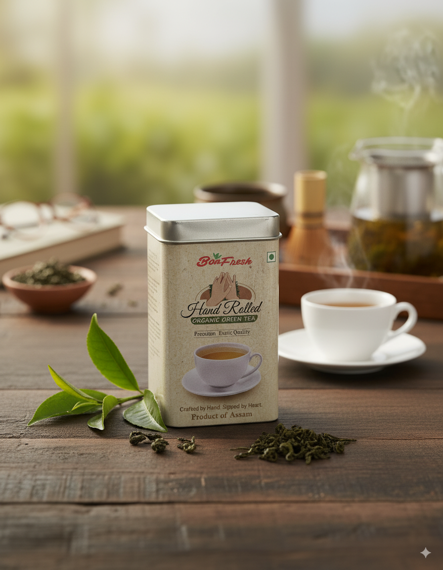 Bon Fresh Hand Rolled Organic Green Tea