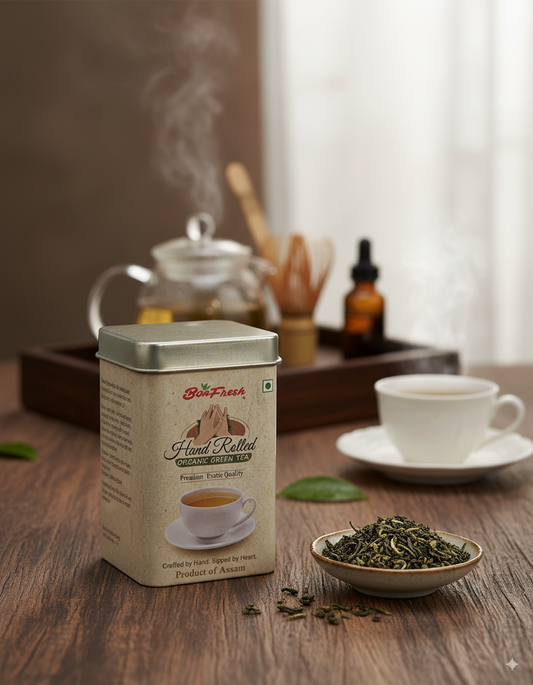 Bon Fresh Hand Rolled Organic Green Tea