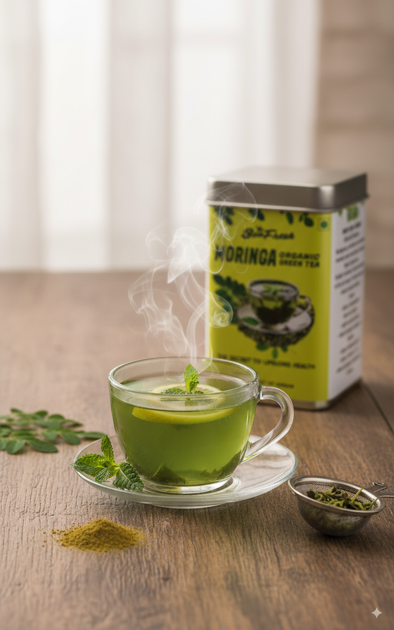 BonFresh Organic Moringa Green Tea
