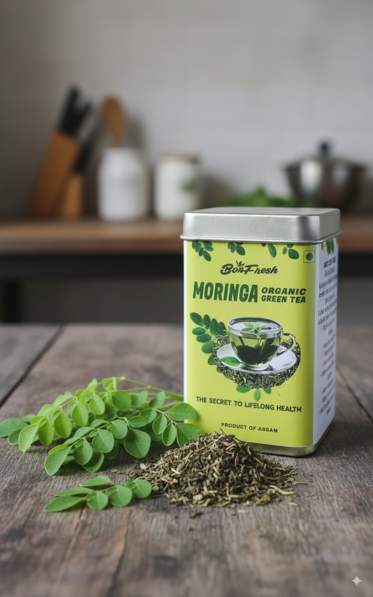 BonFresh Organic Moringa Green Tea