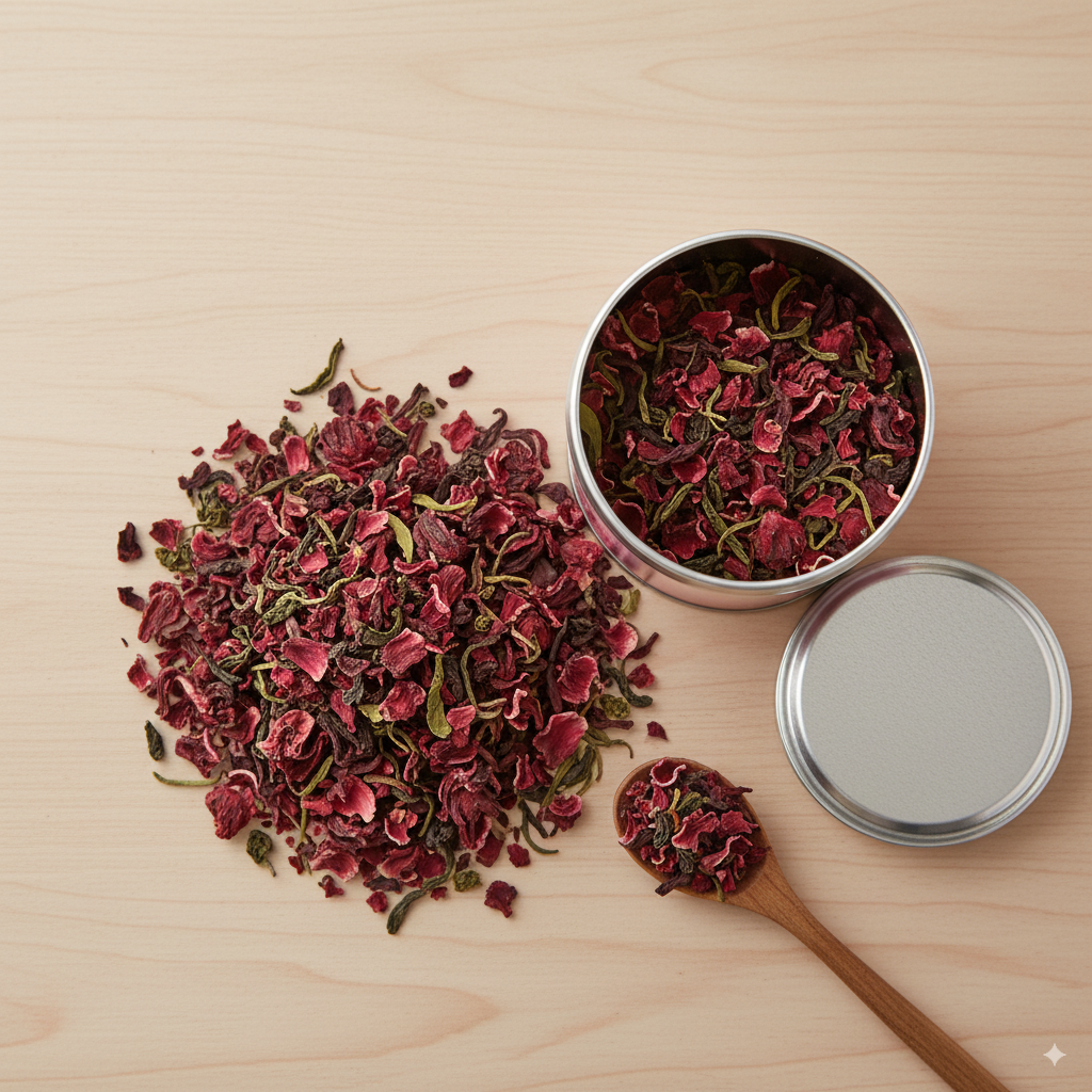 BonFresh Roselle Organic Green Tea